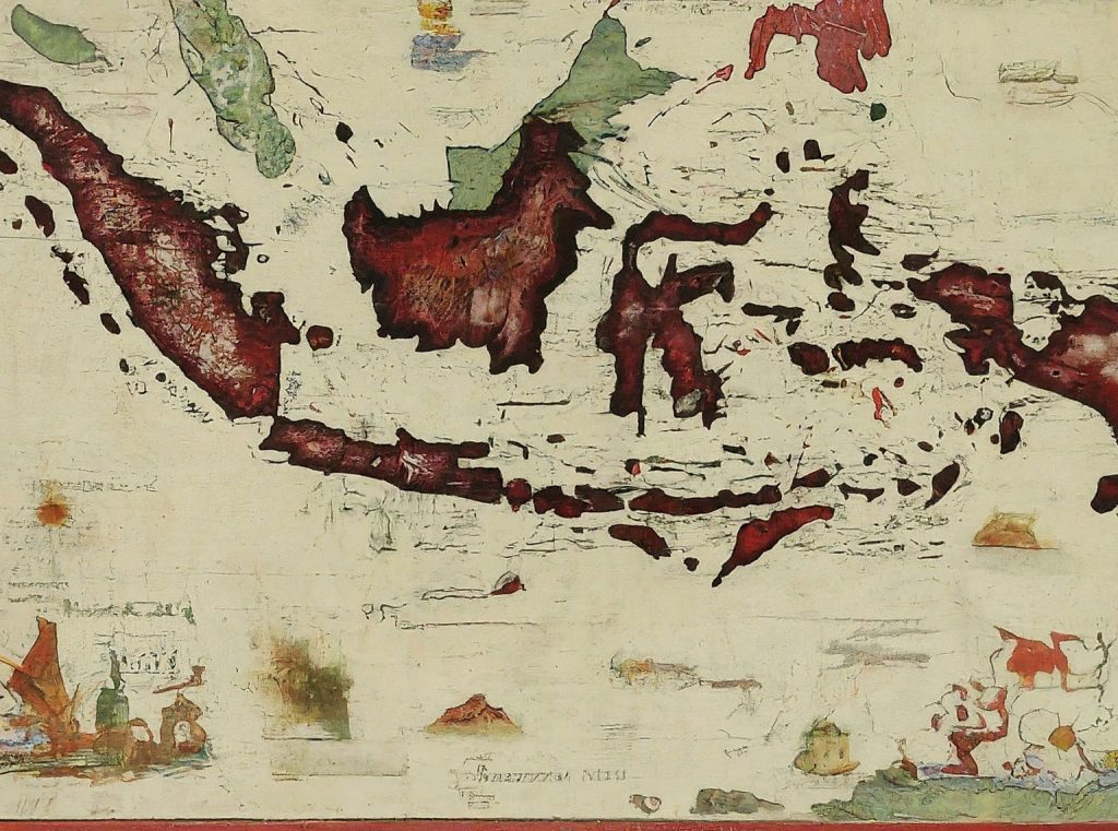 Map of Indonesia’s Spice Regions